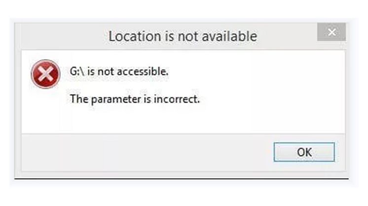 parametro non corretto