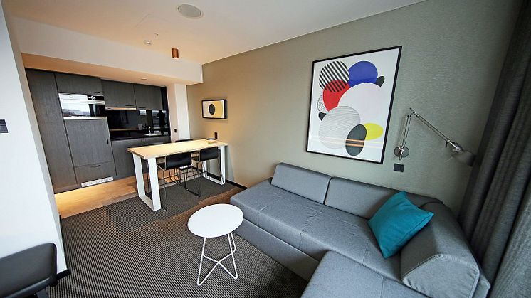 Modern ausgestattetes Appartement mit separatem Schlafzimmer