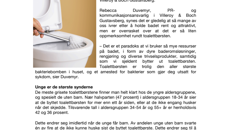 Vi glemmer hjemmets største bakteriebombe i rengjøringen