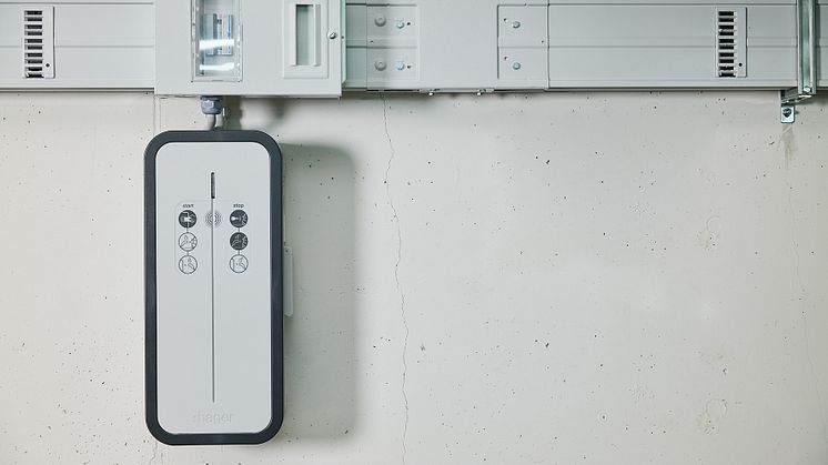 Wallbox witty share_Stromschiene unibar M