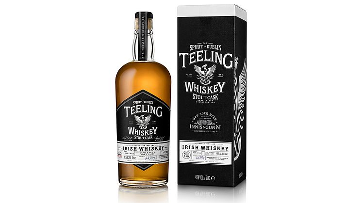 Irländska Teeling släpper Innis & Gunn-lagrad whiskey exklusivt på Systembolaget 6 oktober.