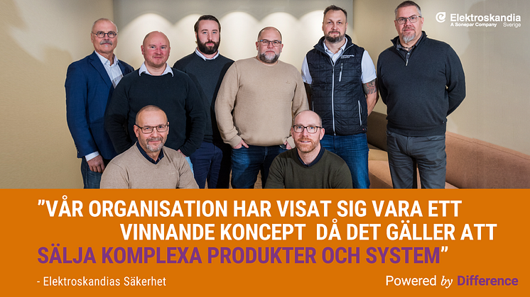 Bakre raden fr.v: Johan Jacobsson, Joel Södervall, Linus Oscarsson, Krister Asplund och Martin Nirvander. I förgrunden fr.v: Per Hellström och Christer de Wahl