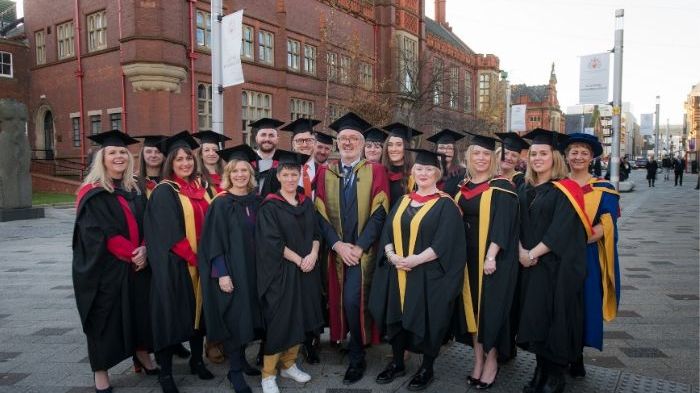 The first student cohort to graduate from Northumbria University's Positive Behavioural Support programmes