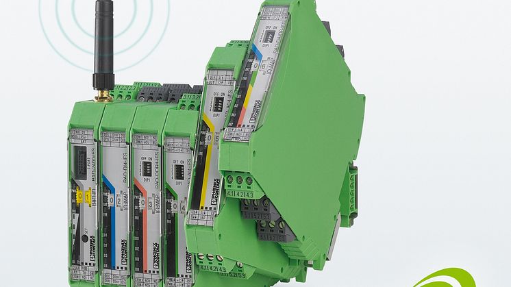Trådløs signalkommunikation via Modbus RTU