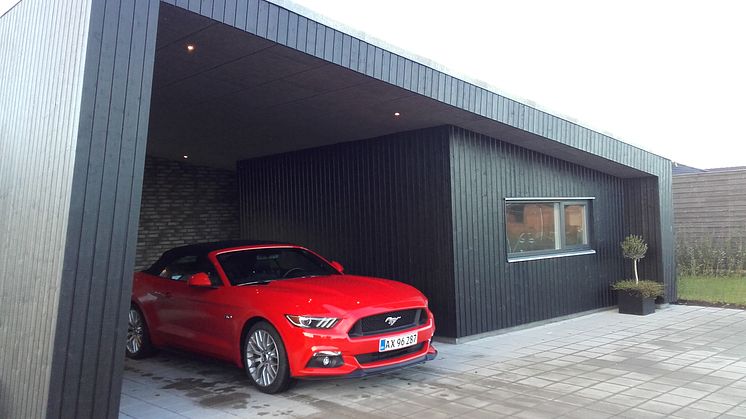 Med den nye Mustang rundt i Nordjylland for en weekend