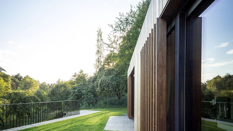 Valley Villa mit Kebony Fassade