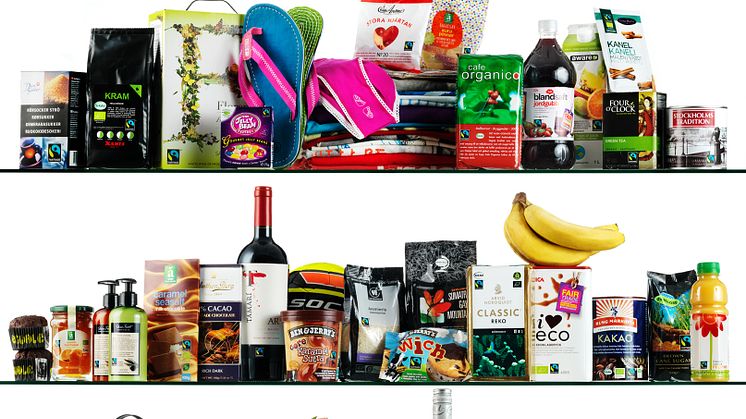 Fairtrade-märkta produkter
