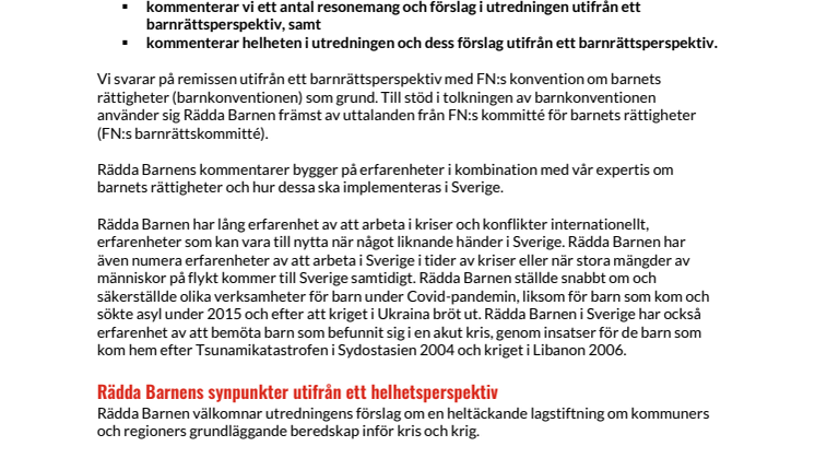 Rädda Barnens remissvar SOU 2024_65 Kommuners och regioners grundläggande beredskap inför kris och krig.pdf