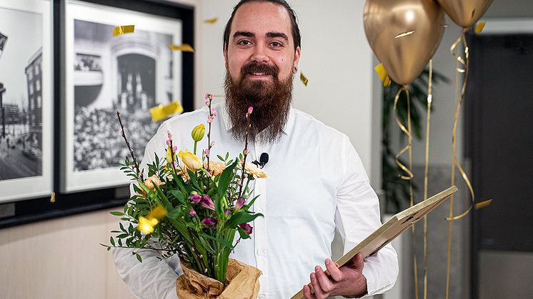 Entercard's employee Richard Sefyrin Lund is Sweden's best customer service agent