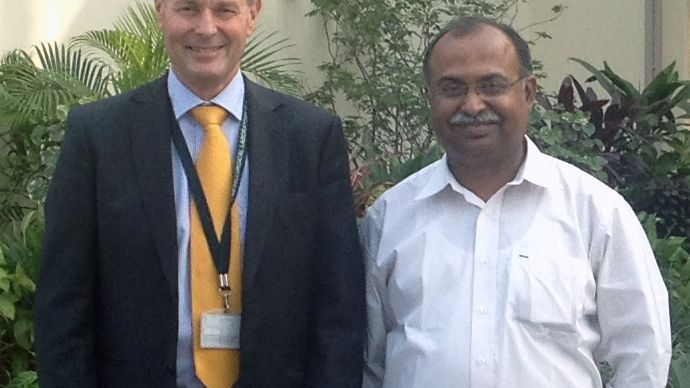 Indiska CSIR-National Metallurgical Lagoratory och Swerea MEFOS samarbetar