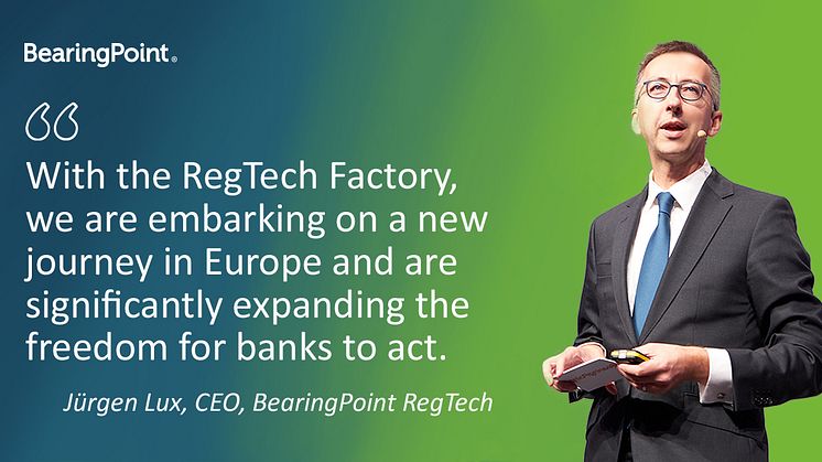 BearingPoint RegTech launches an international “regulatory reporting factory”