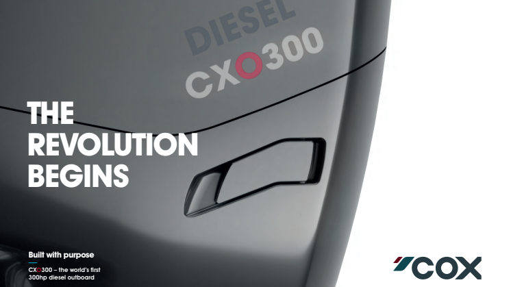 Cox Powertrain CXO300 brochure - July 2018