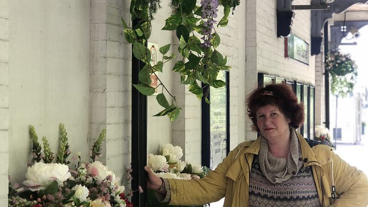 Flower Bank founder Ursula Stone at New Barnet