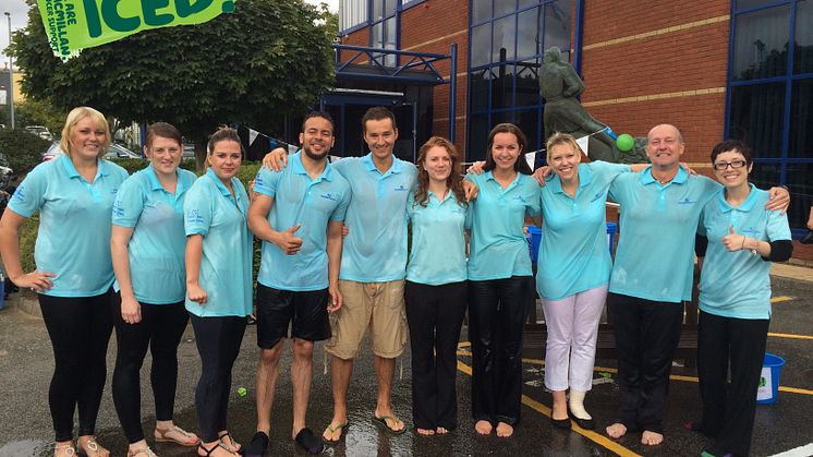 Fred. Olsen Cruise Lines takes up the 'Ice Bucket Challenge', in support of Macmillan