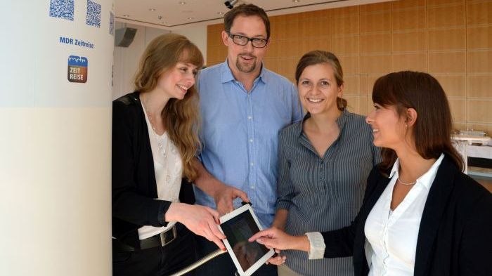 MDR-Zeitreise: Neue App veranschaulicht die Vergangenheit in neun Städten Mitteldeutschlands