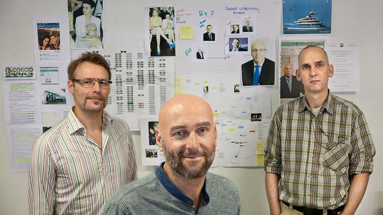 Sven Bergman, Joachim Dyfvermark och Fredrik Laurin, Uppdrag Granskning, SVT - Årets Avslöjande 2013