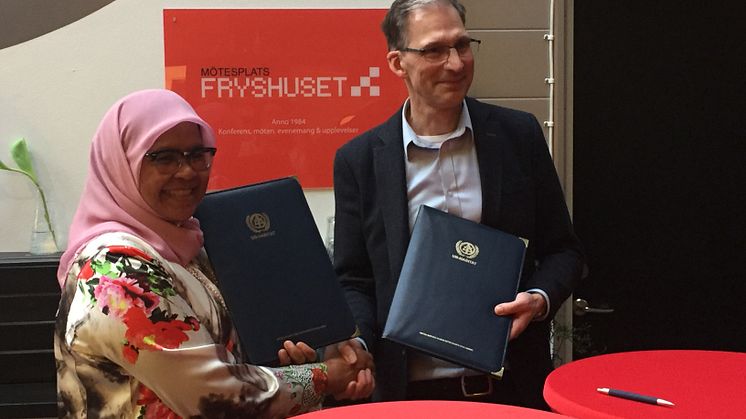 Fryshuset initiates cooperation with the UN’s Human Settlements Programme Habitat