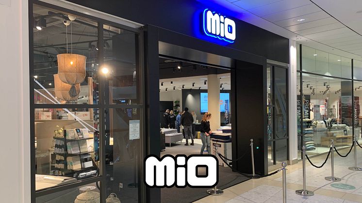 Succé när Mio öppnade i Nacka Forum