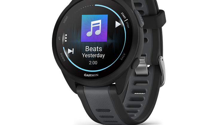 Garmin_Forerunner 165_Schwarz Schiefergrau (c) Garmin Deutschland GmbH