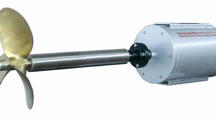 High res image - Fischer Panda - electric drive shaft