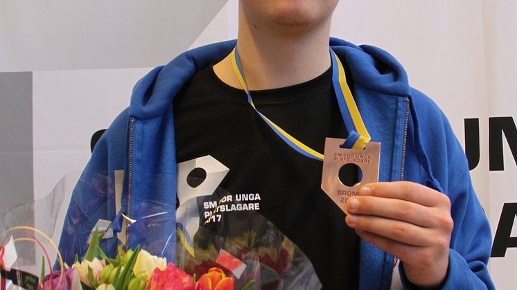 Bronsmedaljören Joel Högman