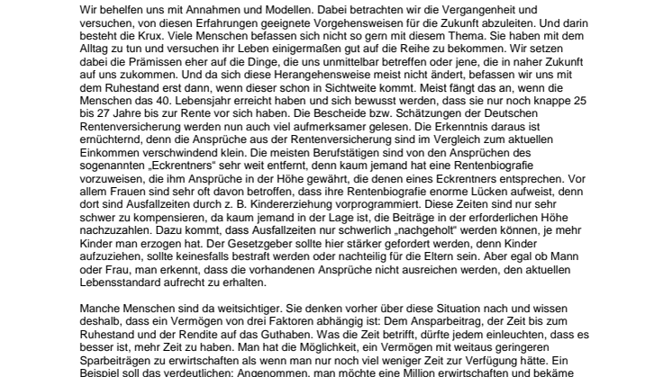 Eigentümer besser ohne Eigentum?