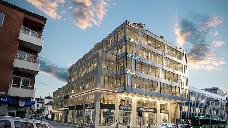 Utöver WELL bygger vi även i enlighet Miljöbyggnad Guld vilket är den högsta nivån. Fastigheten kommer att ha solceller, grön el samt koldioxidneutral fjärrvärme. Bild: Castellum