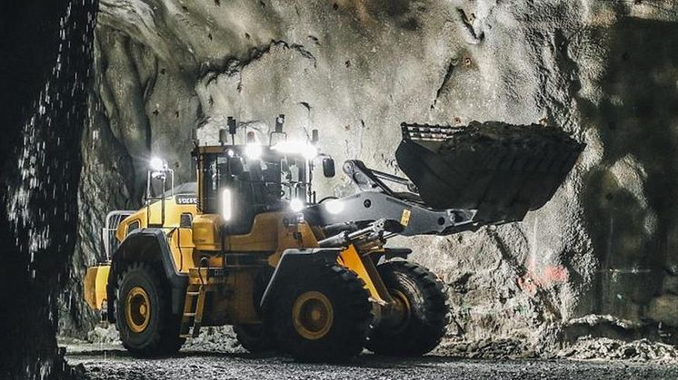 Volvos fjärrstyrda hjullastare utvecklades som en del i PIMM-projektet.