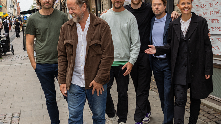 Fredrik Sundberg, Mattias Svensson, Erik "Jerka" Johansson, William Thorén, Ola Jakobsson och Anna Dahl Tillander i nytt samarbete