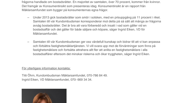 Med konsumenten i fokus