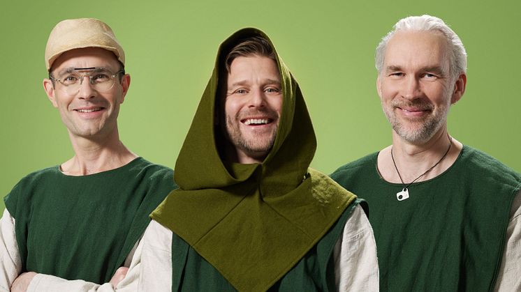 Nils Berg, Niklas Lind & Olle Linder från Hovturnén