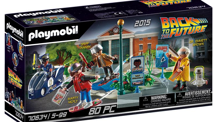 Back to the Future Part II Verfolgung mit Hoverboard (70634) von PLAYMOBIL