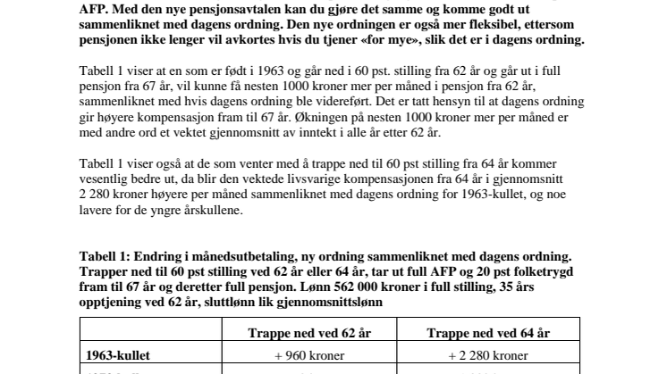 Flak avtale OfTP - trappe ned - notat 5