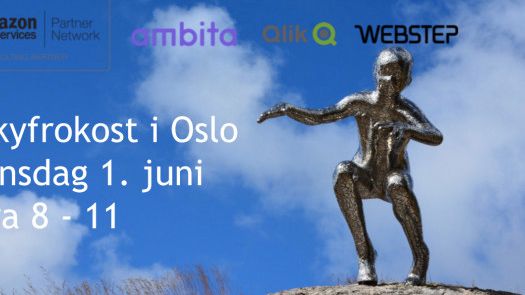 Amazon, Ambita, Qlik og Webstep inviterer til frokostseminar om verdiskaping i skyen