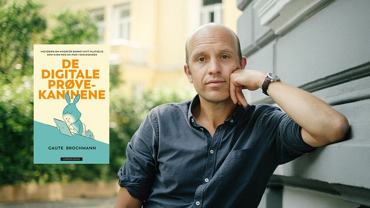 Gaute Brochmann forsøker å finne svar på hvorfor norske skolebarn får utdelt hver sin iPad – og om dét er en lur idé. (Foto: Åsmund Holien Mo)