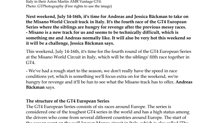 230712 ENG Pressrelease, GT4 Europe Misano.pdf