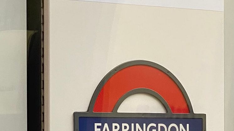 Farringdon gives access to Crossrail's Elizabeth line