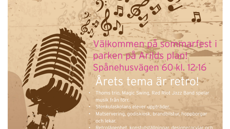 Retro på årets Sorgenfridag 2015 den 23 maj