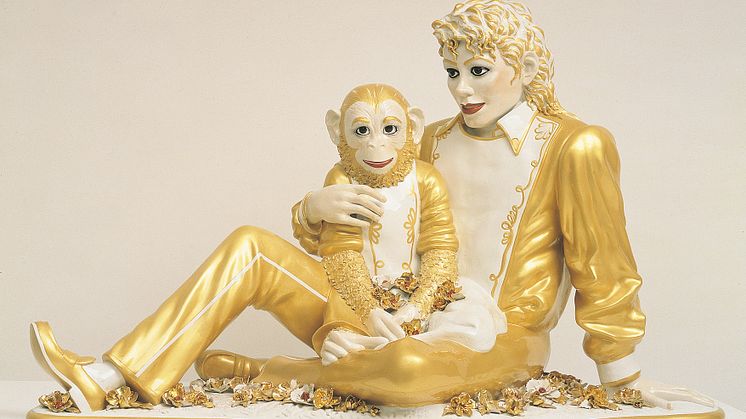 Jeff Koons, Michael Jackson and Bubbles, 1988