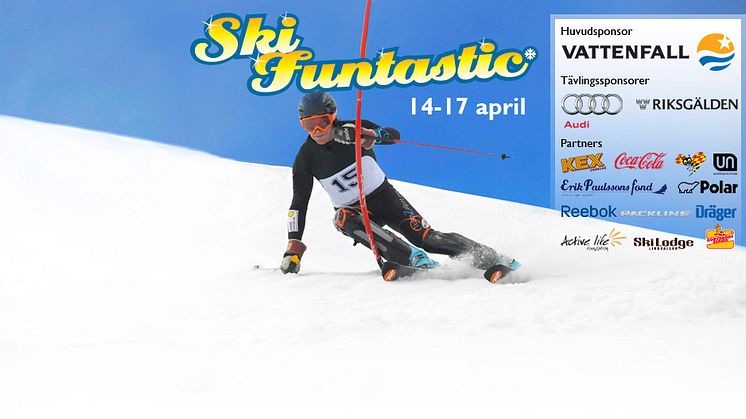 Dräger stöttar det alpina ungdomsarrangemanget Ski Funtastic!