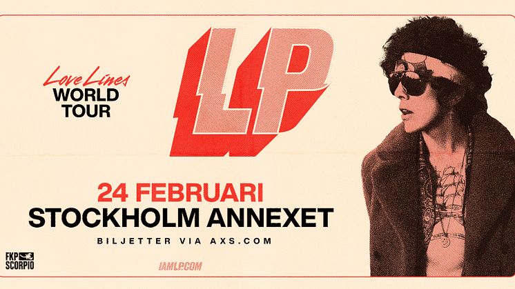 Ett popfenomen av enastående musikalitet och mångsidighet intar Annexet i Stockholm 24 februari