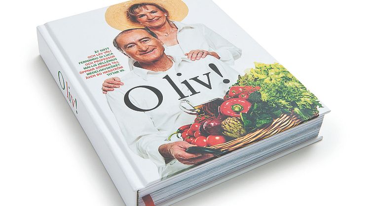 Fernando Di Luca och Mai-Lis Hellénius lanserar ny bok: Medelhavsmat till vardags förlänger livet