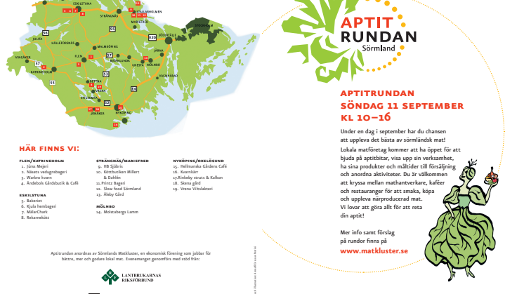 Åk på Aptitrundan och smaka på Sörmland!