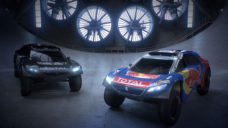 Peugeot 2008 DKR er klar med krigsmalingen