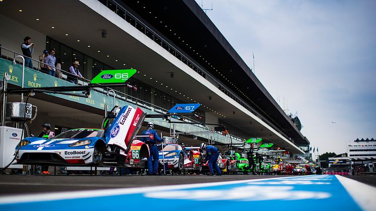 A Ford Performance csapat Mexikó városban