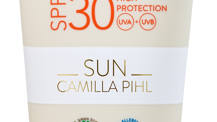 Camilla Pihl svanemerket solkrem til ansiktet, spf 30