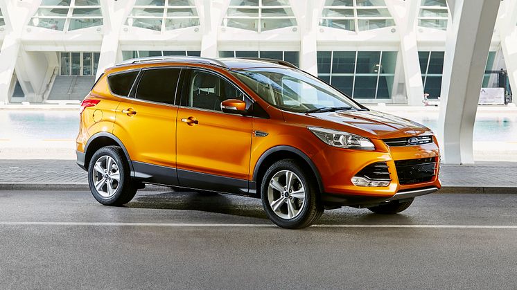 Ford Kuga får sterkere dieselmotor kombinert med lavere CO2 og mer avansert teknologi   