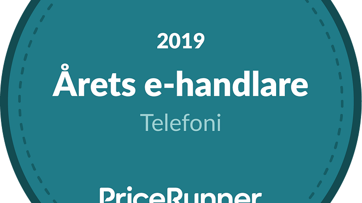 Pricerunners besökare utser NetOnNet till Årets e-handlare inom Telefoni för fjärde året i rad
