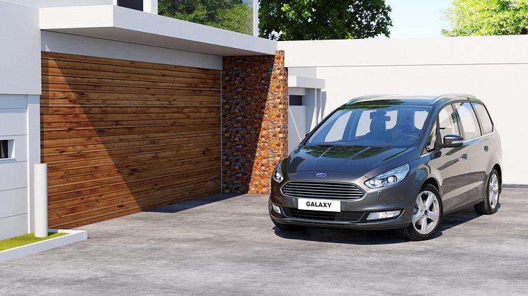 Ford viser ny Galaxy; Luksuriøs 7-seter med mer komfort og praktiske egenskaper