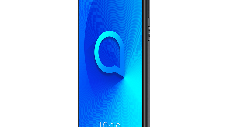 Alcatel 3X_Metallic Black_Front Right